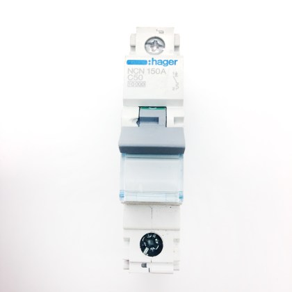 Hager NCN150A C50 50A 50 Amp MCB Circuit Breaker Type C